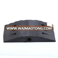 Rubber speed bump black and yellow 250*350*50mm 15KG