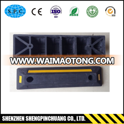 3kgs Rubber traffic wheel stopper in china