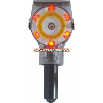 solar flashing led warning light